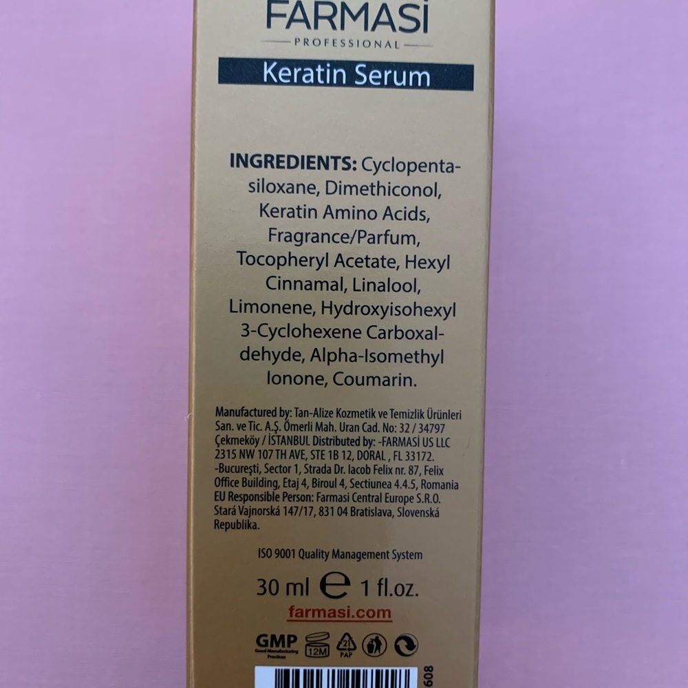 NEW Farmasi Professional Keratin Serum - 30 ml - Picture 3 of 3